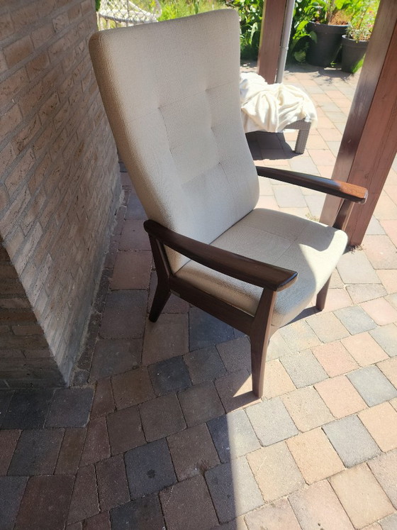 Farstrup 'Casa' Mid-Century (tejido crudo/melange claro) – Sillones, Textile, Wood (photo 5 of 6)