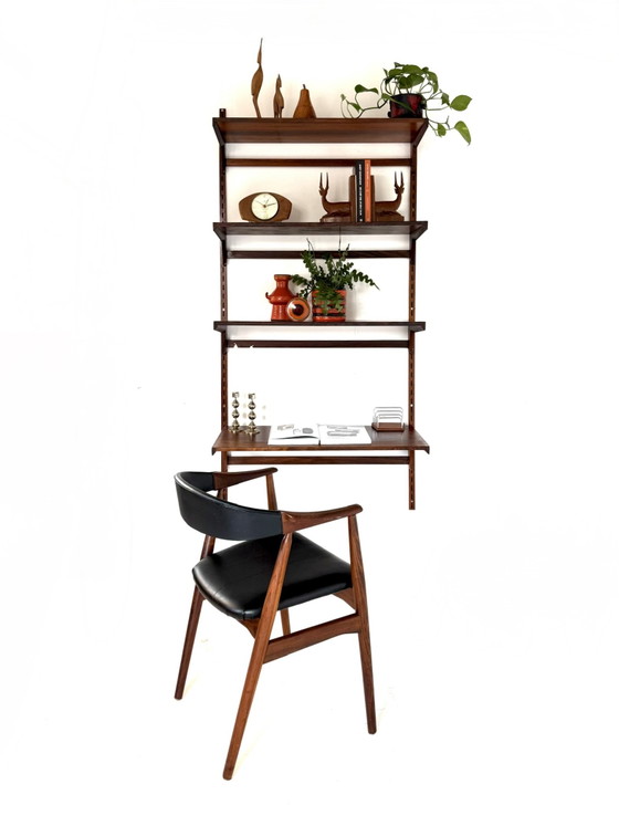 Image 1 of Vintage modulair wandsysteem, Kai Kristiansen ‘60