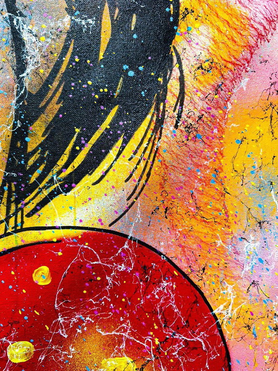 Image 1 of GONGAS - Così desideroso - Tela d'artista