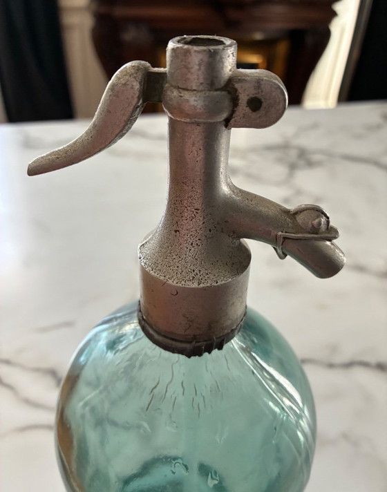 Image 1 of Siphon ancien turquoise