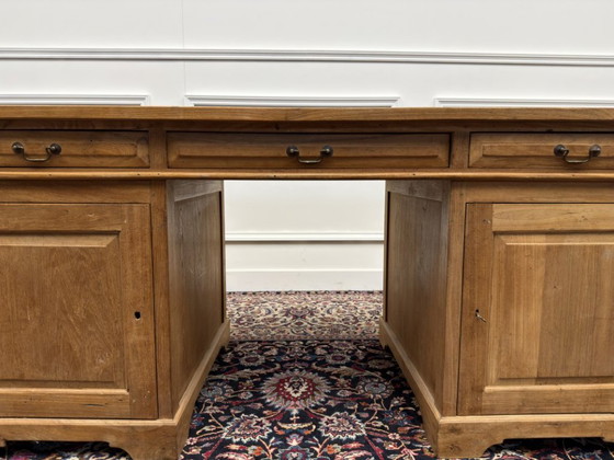 Scrivania Classica Inglese in Legno di Teak – Scrivanie, Leather, Wood (photo 10 of 18)