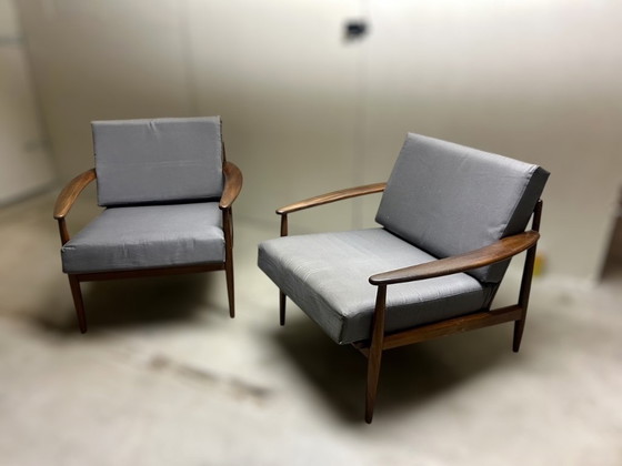 Image 1 of coppia di poltrone scandinave Grete Jalk