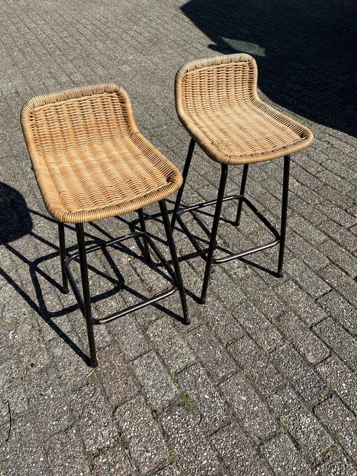 Taburetes de bar Rohe vintage