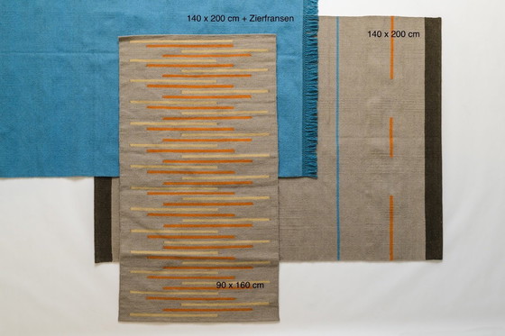 Image 1 of Egyptian kilim rug 140 x 200 cm, pure new sheep's wool, handwoven, new display piece