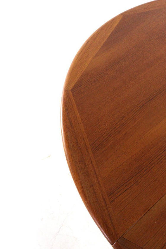 Silkeborg Ronde 1x Verlengbare Teak Eettafel Deens – Wood (photo 13 of 17)