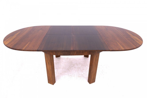 Image 1 of Art Deco table from the 1940s, Poland. 