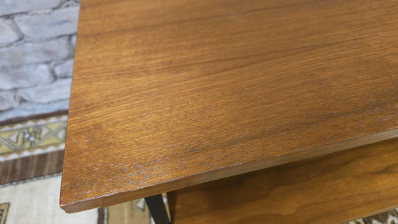 Image 1 of Klein teak bijzettafeltje Jese Möbel 1960 vintage