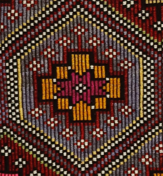 Large Vintage Anatolian Yoruk Kilim 328 × 198 cm – Handwoven Wool Rug – Rugs & carpets (photo 4 of 11)