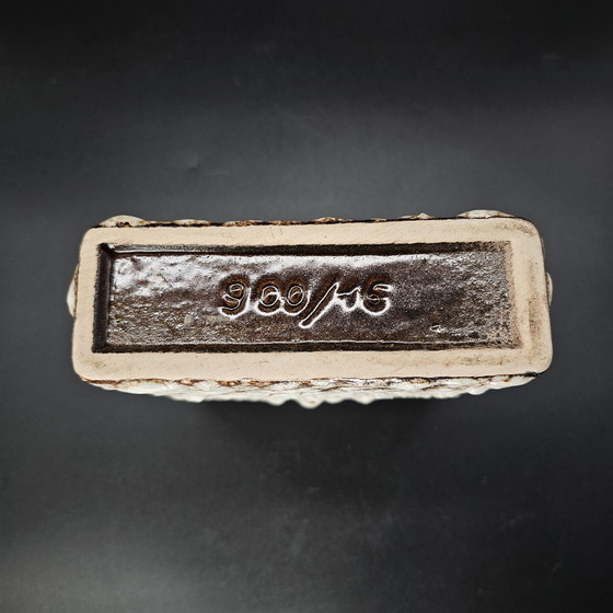 Image 1 of Jopeko Ceramic Fat Lava Vase 900 16 Mid Century 70s Vintage Chimney Vase