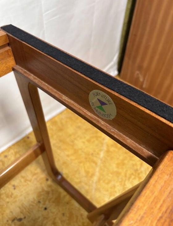 Image 1 of Mid Century Retro Teak Coffee Table / Nest of Tables by McIntosh Circa 1960  A stunning and highly practical mid century modern 