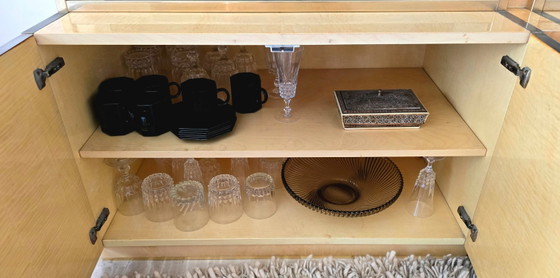 Set di tre vetrine di Jean-Claude Mahey per Roche Bobois, anni '70. – Wood (photo 16 of 18)