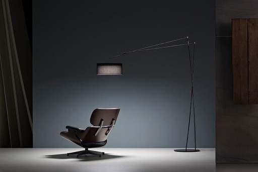 1x Lampada da terra Prandina Effimera F50 nera