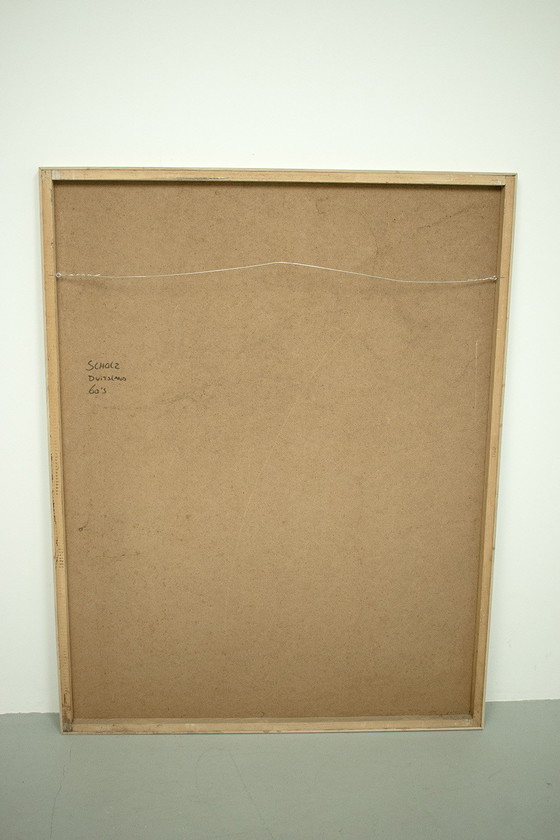 Image 1 of Abstracted expressionist portrait