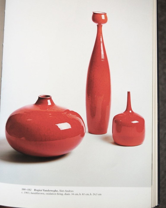 Image 1 of Vintage ceramic vase by Roger Vandeweghe, Belgium 1965