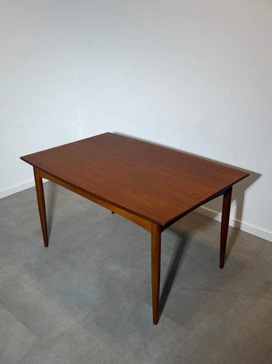 France & Son Extendable Teak Dining Table – Danish Mid-Century Modern, 1960s (photo 3 of 7)