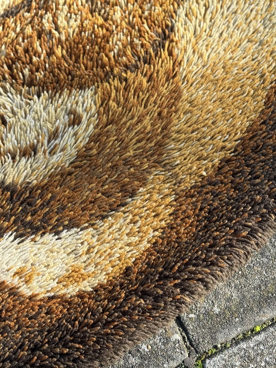 Image 1 of Tappeto Shag Desso rotondo grande