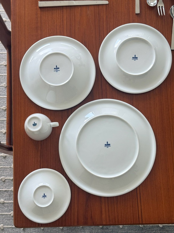 Servizio Alessi “Hiruki” Guido Venturini 4P – Stoviglie, Porcellana (photo 7 of 12)