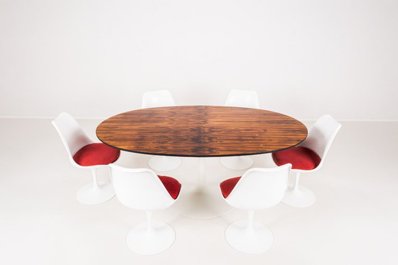 Image 1 of Set of 6 Tulip Dining Chairs by Maurice Burke for Arkana, England, 1960s