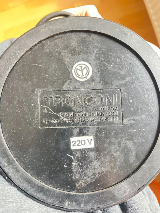 Image 1 of Vintage Bikini Table Lamp by Tronconi – Adjustable 1980s Italian Design, Plastic & Metal