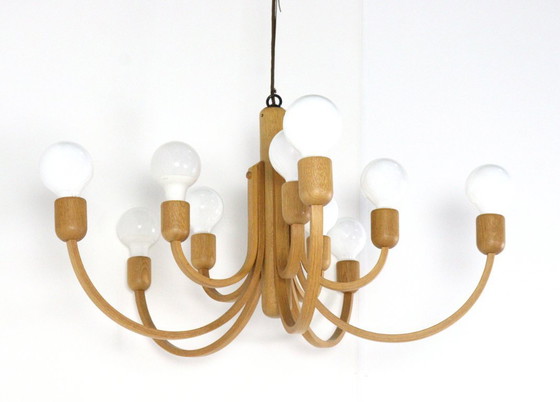 Domus Hanglamp Kroonluchter Vintage Eiken – Hanglampen, Wood (photo 19 of 20)