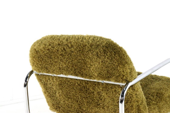 Image 1 of Poltrona a dondolo vintage imbottita