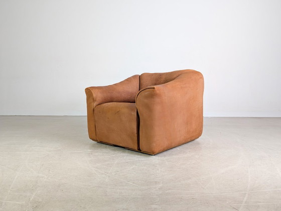 Image 1 of Poltrona originale de Sede DS 47, design in pelle spessa