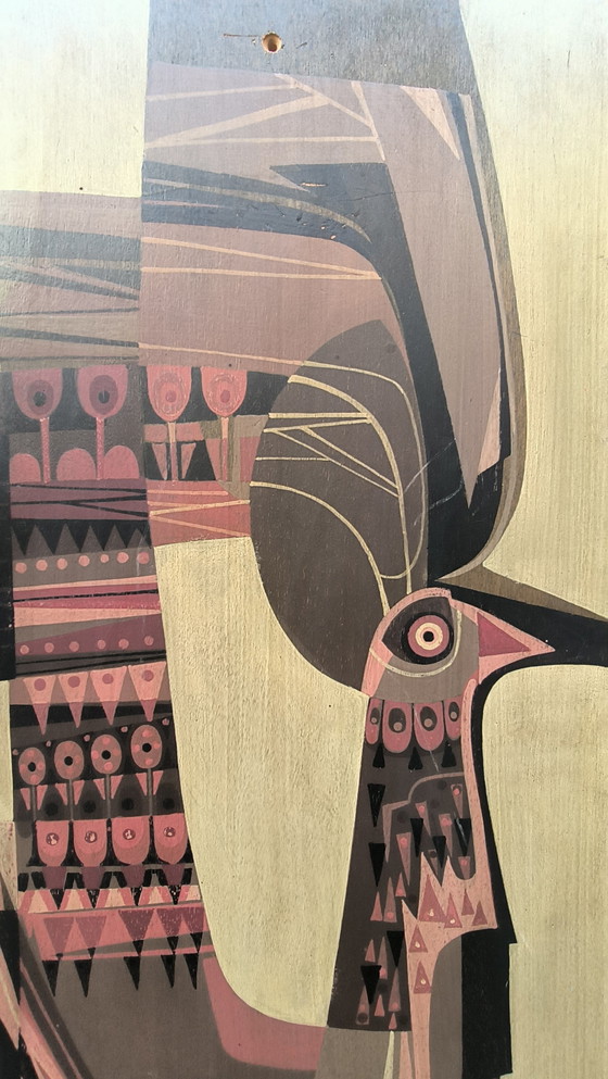 Image 1 of Dipinto di gallo su legno norvegese?