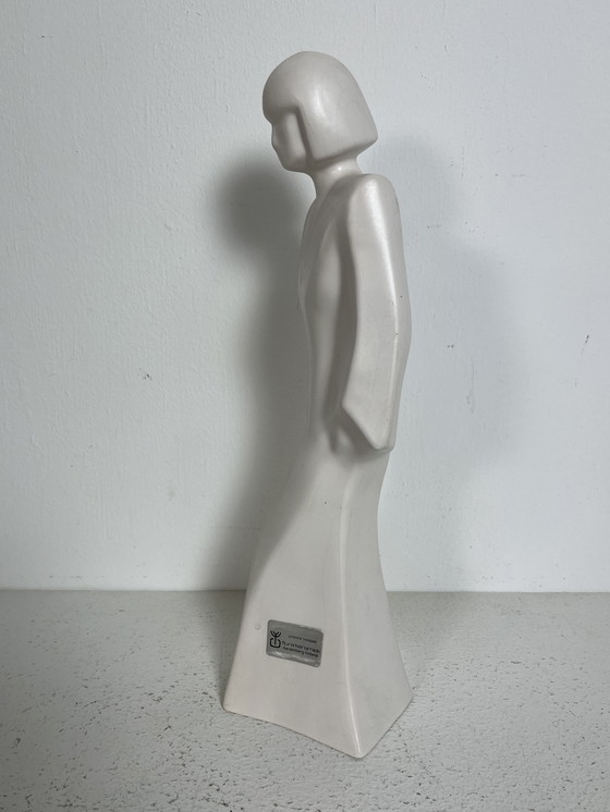 Image 1 of Vintage Yvonne Niessen Flora ceramic sculpture 