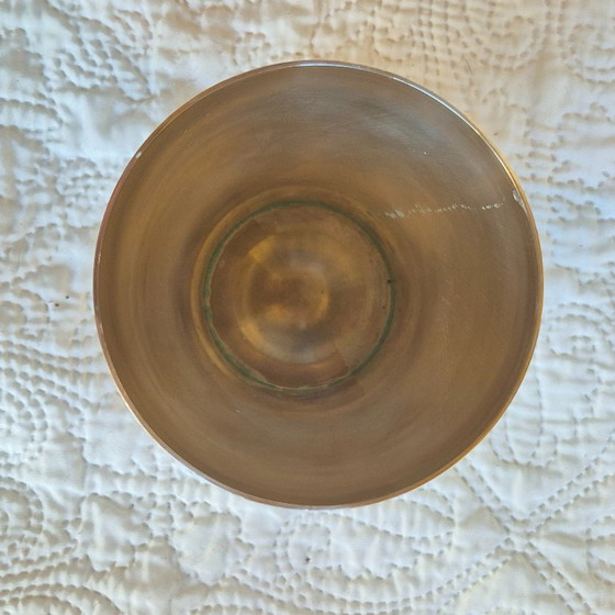 Ensemble de bar en métal argenté de style Art Déco – Seau à champagne et shaker – Accessoires de table (photo 17 of 19)