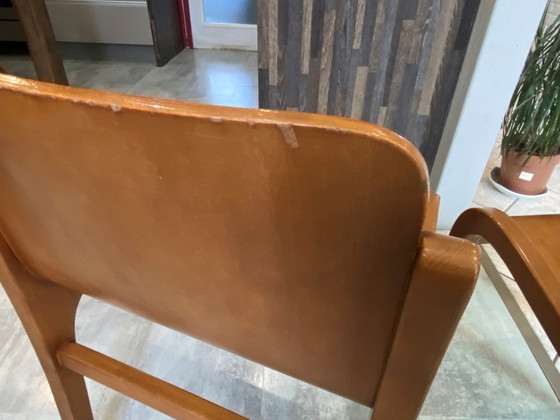 Image 1 of Set of 2 Carlo Bartoli Scandinavian Mito chairs for Tisettanta, vintage 1970