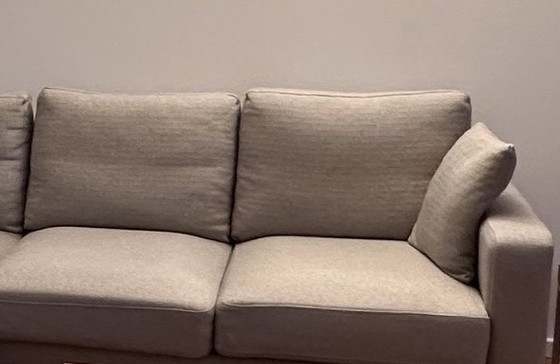 Image 1 of Canapé Hellgraues avec dossier