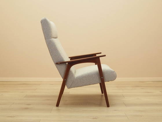 Image 1 of Teakhouten fauteuil, Deens design, jaren 70, gemaakt in Denemarken.