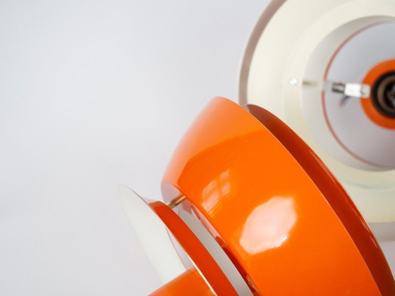 Image 1 of Set van 2 vintage Deense hanglampen Nevada van Vitrika, jaren 80.