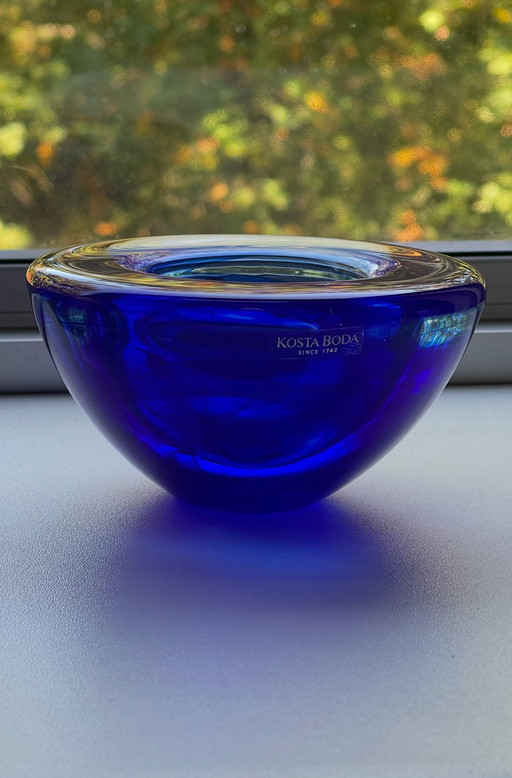 Kosta Boda Tea Light Atolls by Anna Ehner 2 Pieces (Also For Sale Per Piece)