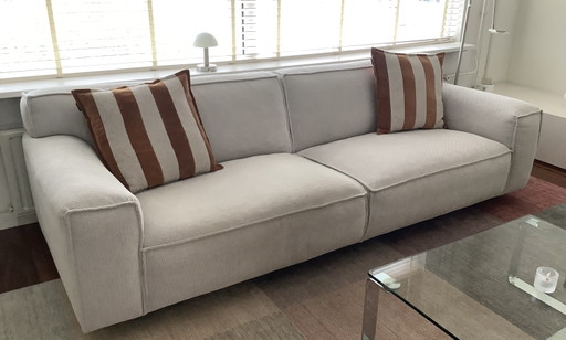 Canapé design robuste | 4 places | écru | 2,6 m