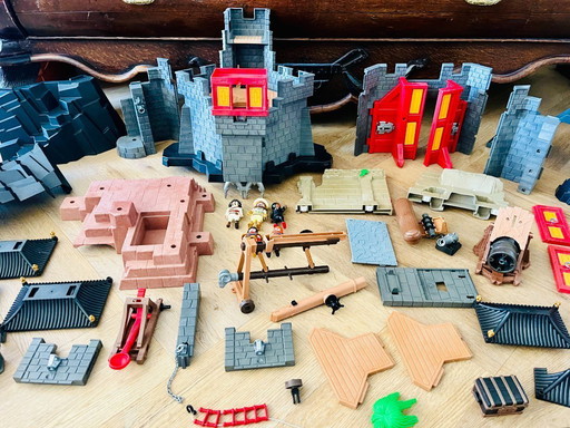 rare Big lot Playmobil dragons castle parts vintage collectible toy + extra