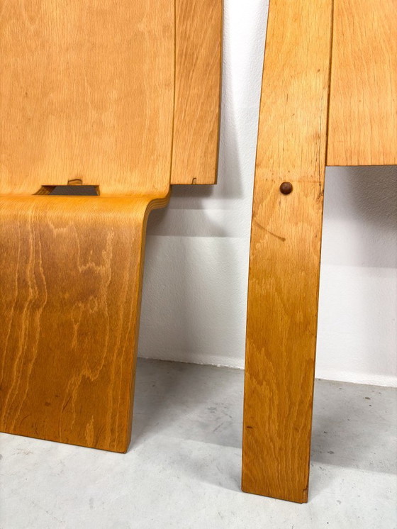 Image 1 of Sedia vintage in Laminex di Jens Nielsen per Westnofa