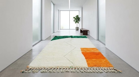 Alfombra bereber marroquí Atlas con coloridos diseños 150/250 cm – Ahrend, Wool (photo 3 of 10)