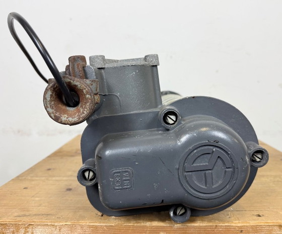 Image 1 of Lampada a sospensione industriale grigia di Elektrosvit, anni '70