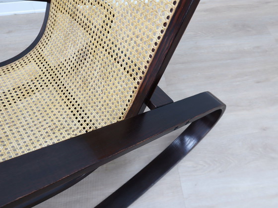 Image 1 of Vintage "Dondolo" Rocking Chair Luigi Crassevig 1970s
