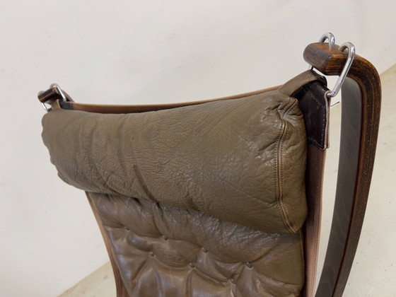 Image 1 of Sedia Falcon di Vatne Møbler, Norvegia, anni '70.