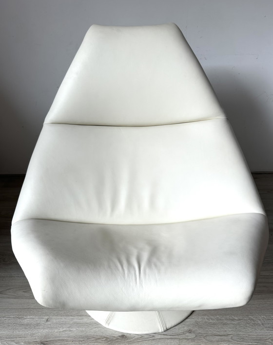 Sillón lounge de diseño Artifort F510 – Sillones, Leather, Modern (photo 7 of 8)