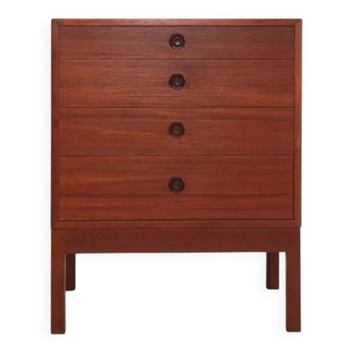 Teak chest of drawers by Borge Mogensen for Karl Andersson and Son – ladekasten, Scandinavian