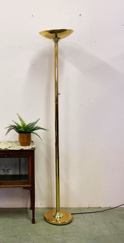 Vintage Brass Floor Lamp