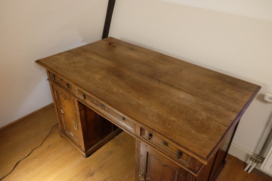 Antique wooden desk (photo 4 of 14)