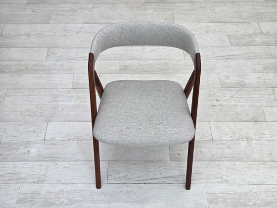 Image 1 of 1960s, Danish design by Th.Harlev, model 205, set of 4 reupholstered chairs.