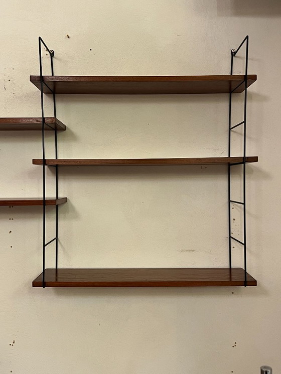 Image 1 of Vintage Wandrek / Wandmeubel, Duitsland 1970's