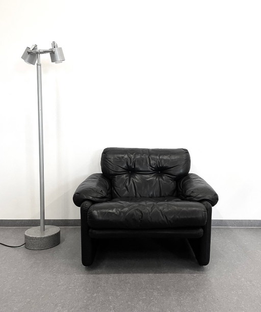 Poltrona Vintage Coronado per B&B Italia di Afra & Tobia Scarpa – fauteuils, Leather, Metal (photo 2 of 9)