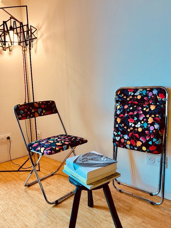 Image 1 of Een paar vintage klapstoelen "The Vitamins"