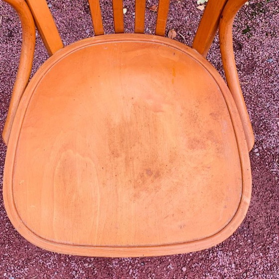 Baumann Nr. 21 Bürosessel, Holz, Braun, Vintage (Foto 13 von 15)